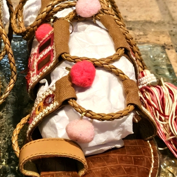 Sam Edelman Gretchen Gladiator Sandal Wmns 9 - Picture 3 of 10